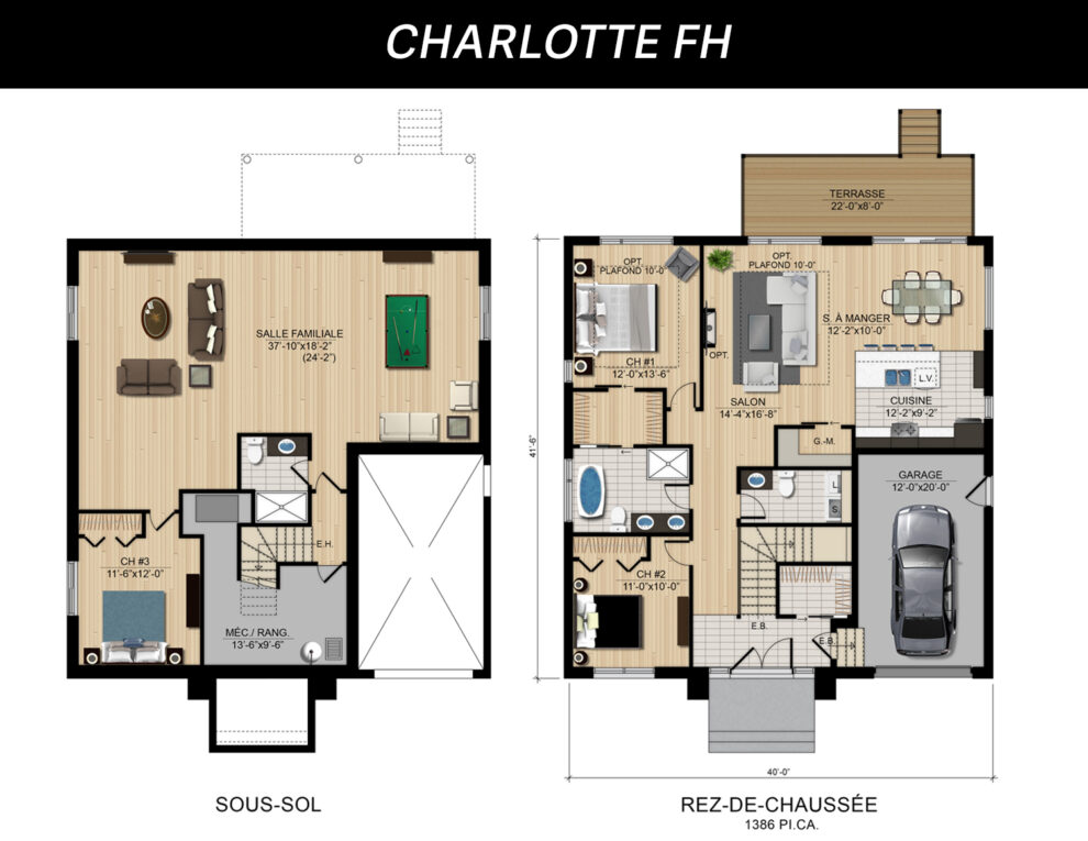 Charlotte FH plancher 990x765 - Le 385 sur le Fleuve